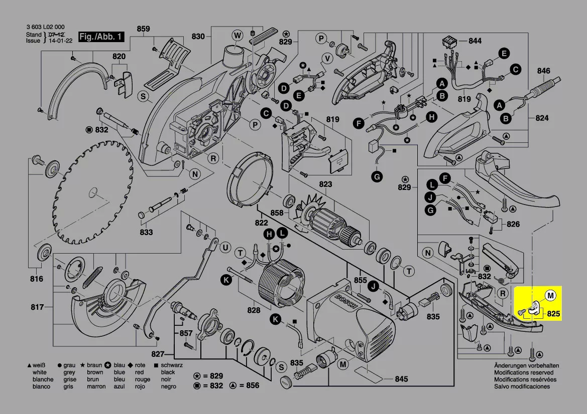 Passe câble réf. 1 609 203 T77 Bosch